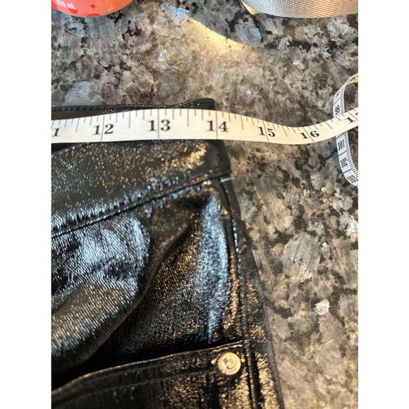 We The Free Phoenix Coated Skinny Jean in Liquid Black size 29 - Picture 7 of 10